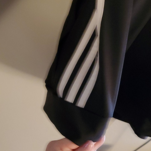 Black Adidas athletic jacket - Picture 13 of 15